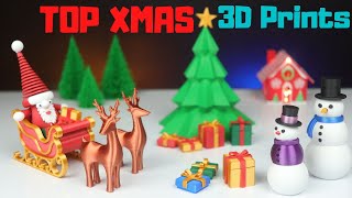 Best Things to 3D Print for Christmas | Building a Snowman Village