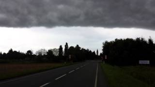 Wetterfront über Münster (b. Dieburg)