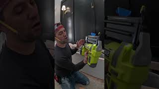 Ryobi Nail gun is better than yours Ryobi Brad nailer 18G