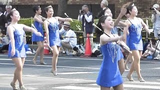 バトントワリング・神戸まつり/ Japanese girl Baton Twirling ・Kobe Festival