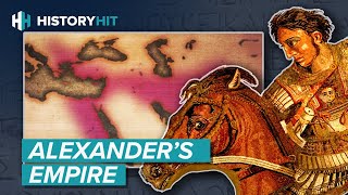 A Timeline Map of Alexander the Great's Empire