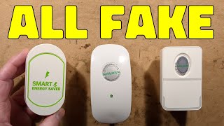 Inside three fake power saver plugs 2025