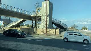 江若交通バス 車窓 大津駅・びわ湖浜大津→堅田駅/ 103系統 大津駅1505発