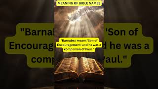 Meaning of Bible Names 33