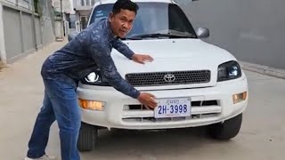 មកដល់ថ្មី TOYOTA RAV4 ឆ្នាំ98ពណ៍ឡានលេងហើយលក់4500$ចចា070797259/017973395/0975044486