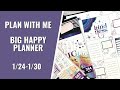 PLAN WITH ME | BIG HAPPY PLANNER