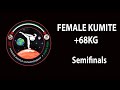 Karate Dubai 2021 | Female +68kg  - SEMIFINALS | WORLD KARATE FEDERATION