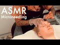 Real ASMR Facial at @relaxldn with buccal, microneedling, high-frequency and massage