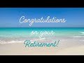 congratulations on your retirement 3hr loop hd screen saver