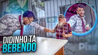 DIDINHO FICOU BEBO E PRENDEU SEU PAI DO LADO DE FORA DA CASA | DIDINHO E DANY MEL