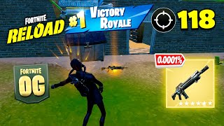 OG Fortnite Reload | Overclocked Pulse Rifle | High Kill Gameplay | Keyboard \u0026 Mouse