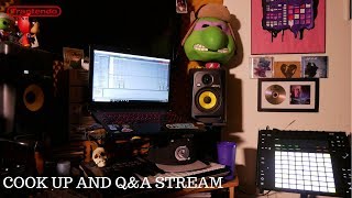 COOK UP AND Q&A STREAM | ABLETON PUSH 2
