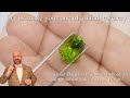 sold 6.92ct cushion yellowish green peridot gia certified giap0008