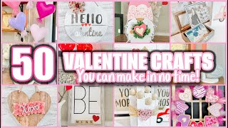 50 CUTE and EASY 😻 Dollar Tree DIY Crafts For Valentine's Day