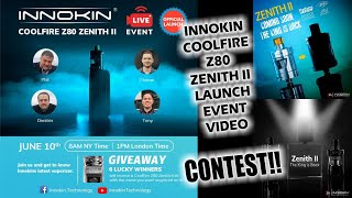 Coolfire Z80 \u0026 Zenith II Official Launch! The 4th Generation Vape!