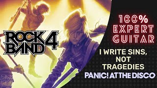 Rock Band 4 - I Write Sins, Not Tragedies by Panic! At the Disco (100% Expert Guitar)