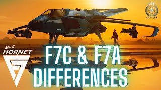 ANVIL Hornet Mk.II F7C \u0026 F7A Differences Review | Star Citizen