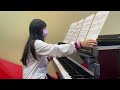 2024 12 17，劉亭妤 13y 豐南國中1年級 練習篇1 ，piano suite《夢中的婚禮》《river flows in you》 yiruma