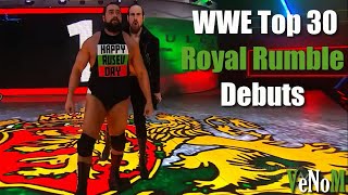 WWE Top 30 Shocking Royal Rumble Debuts