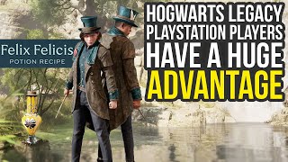 Hogwarts Legacy Gameplay - PlayStation Players Have A Huge Advantage (Harry Potter Hogwarts Legacy)