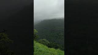 Rajmachi Garden Khandala During Monsoon 🌧️☔⛈️ #khandalaghat #lonavala  #monsoon#mountains #waterfall