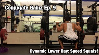 Conjugate Gainz Ep 9 | Squats for Dayz | Leoroar Gainz