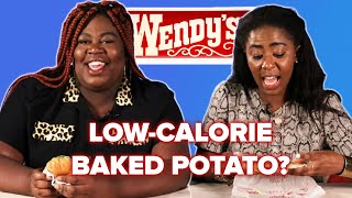 Fast Food Lovers Try Low-Calorie Items From Wendy's