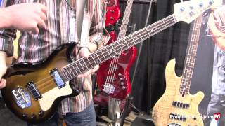 NAMM '13 - Lakland Skyline Hollowbody 30 Demo and 55-01/44-01 Deluxe Top