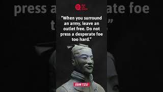 When you surround an army... | SUN TZU Quotes | Quotes Status | #shorts #motivation