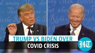 US Presidential Debate 2020: Trump-Biden faceoff over Covid-19 turns nasty