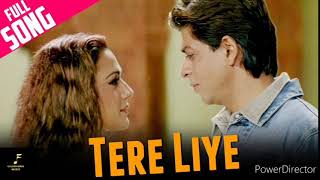 TERE LIYE ! Full Audio Song ! Veer-Zara, Shahrukh khan, preity Zinta, Lata Mangeshkar,