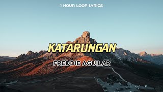 Freddie Aguilar - Katarungan (1 Hour Loop Lyrics)