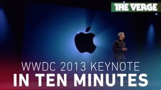 Apple's WWDC 2013 keynote in 10 minutes