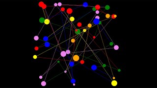 Colorful Dots Dance: Python Art Creation#pythonturtle #pythonart #creativecoding #TurtleGraphics
