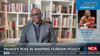 Essop Pahad | Pahad's role in shaping foreign policy