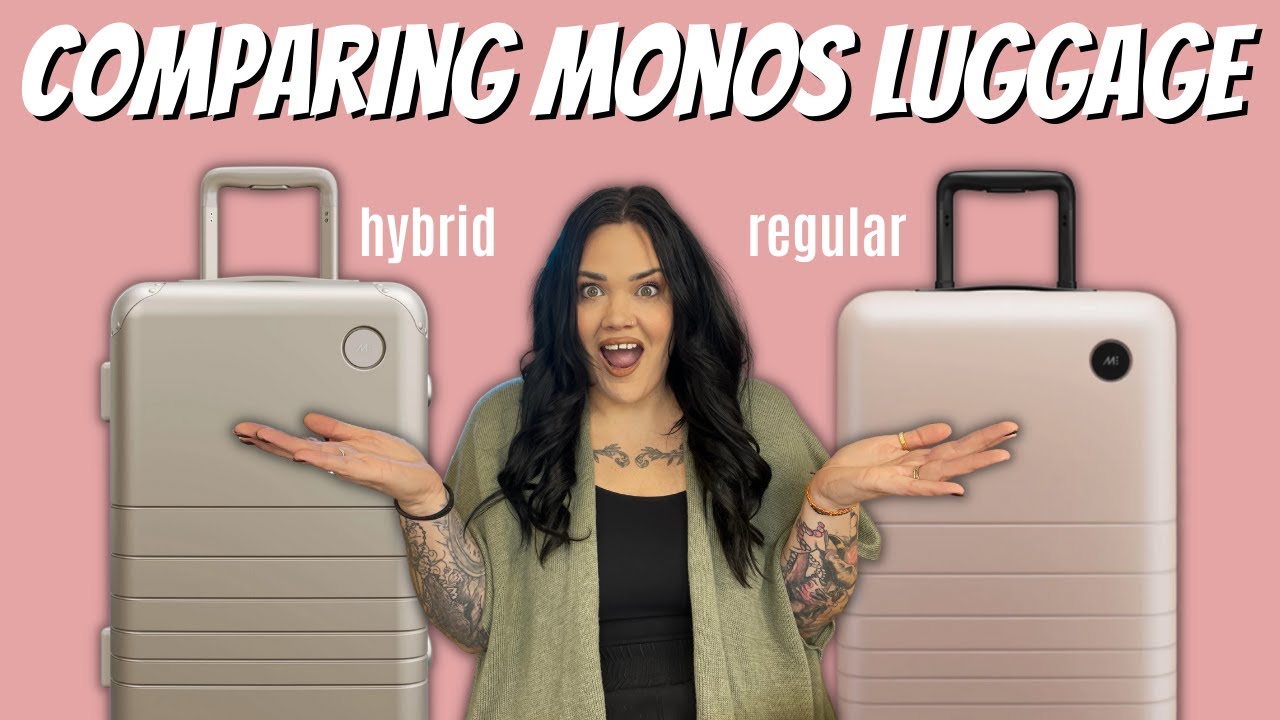 Comparing Monos Luggage | Which Is Right For You? - YouTube