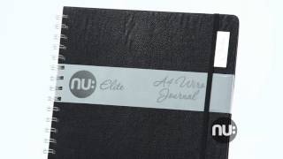 Nu Notebooks Nu Elite Prestige PU Faux Leather Wiro Journal Notebook