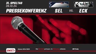 DEL2 Pressekonferenz Spieltag 31: Selber Wölfe vs. EC Kassel Huskies