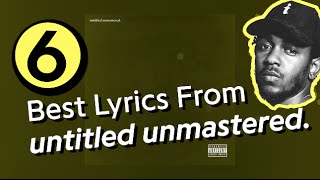 6 Best Lyrics From Kendrick Lamar S Untitled Unmastered Genius Mp3 ...