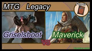 MTG レガシー　グリセルシュート vs マーベリック  /  Legacy Griselshoot vs Maverick