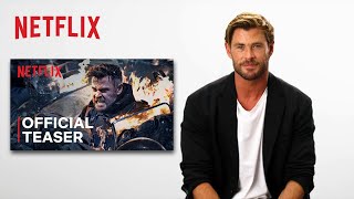 Chris Hemsworth Reacts to the Extraction 2 Teaser | Netflix