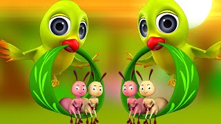 The Little Joy of the Ant Telugu Story - చీమల యొక్క చిన్న ఆనందం 3D Animated Moral Stories Kids Tales