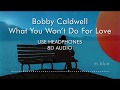 Bobby Caldwell - What You Won't Do For Love (8D Audio)