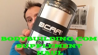 Bodybuilding.com Supplements & Gym Gear Haul