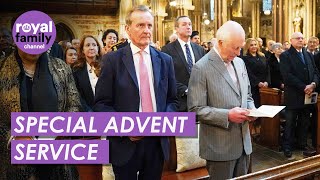 Joyous King Charles Attends Inspiring Advent Service in Central London