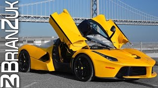 Yellow Ferrari LaFerrari