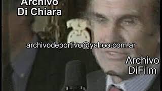 Carlos Menem quiere a Carlos Reutemann como Vicepresidente 2002 V-00443 DiFilm