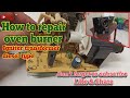 How to repair oven burner igniter transformer diesel type