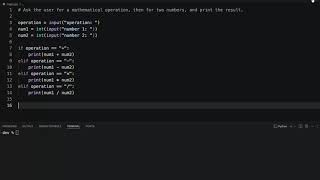 Easy Calculator (Python Beginner Project)