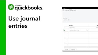 How to Make and Record a Journal Entry in QuickBooks Online